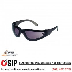 Lentes de Seguridad, Color Gris, Acolchado de Espuma, iNOX F1715GAF